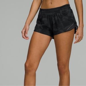 Lululemon Camo Hotty Hot Shorts 2.5” Inseam